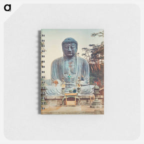 アートメモ帳-The Bronze Buddha at Kamakura - 小川 一正 Memo.