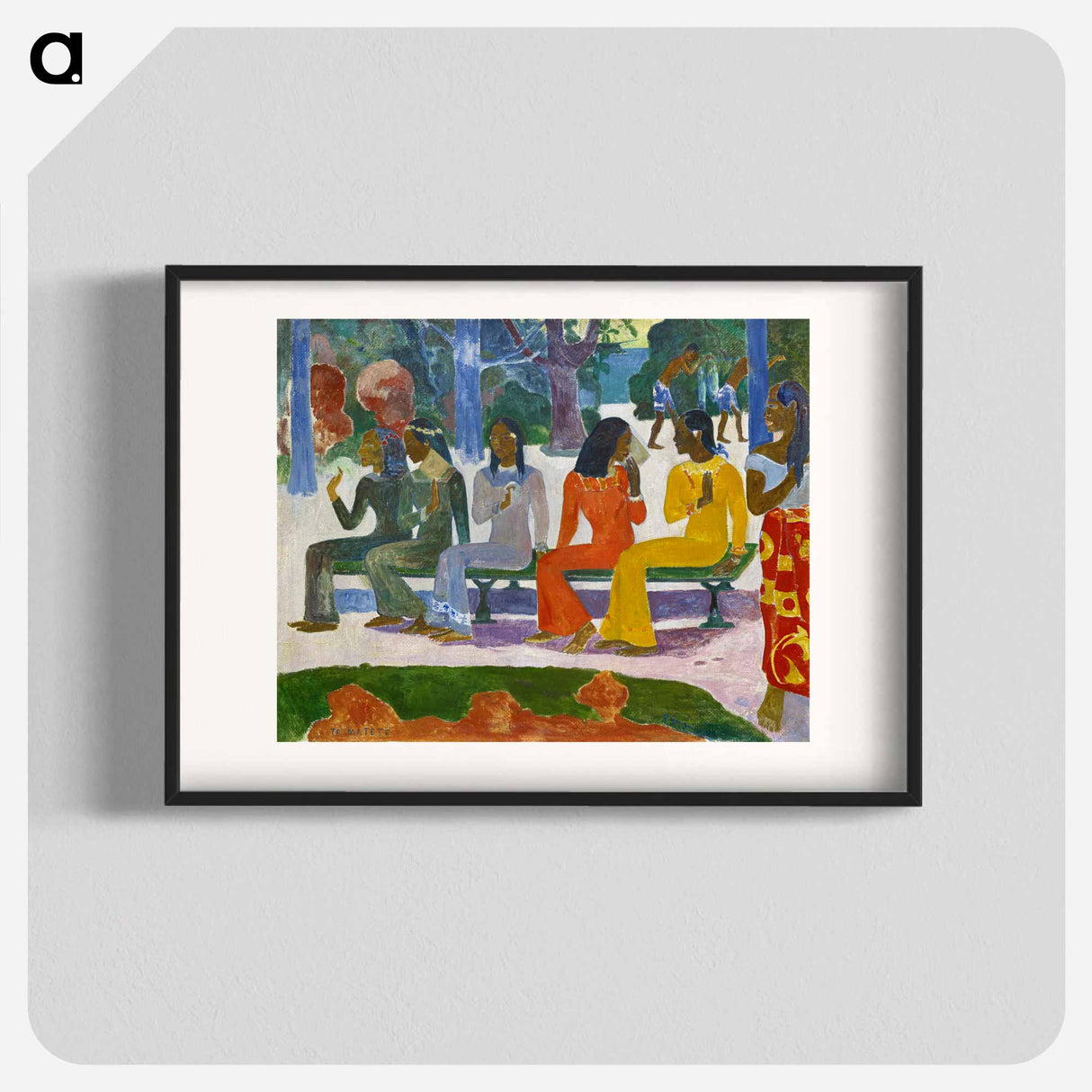 We Shall Not Go to Market Today - Paul Gauguin Poster.