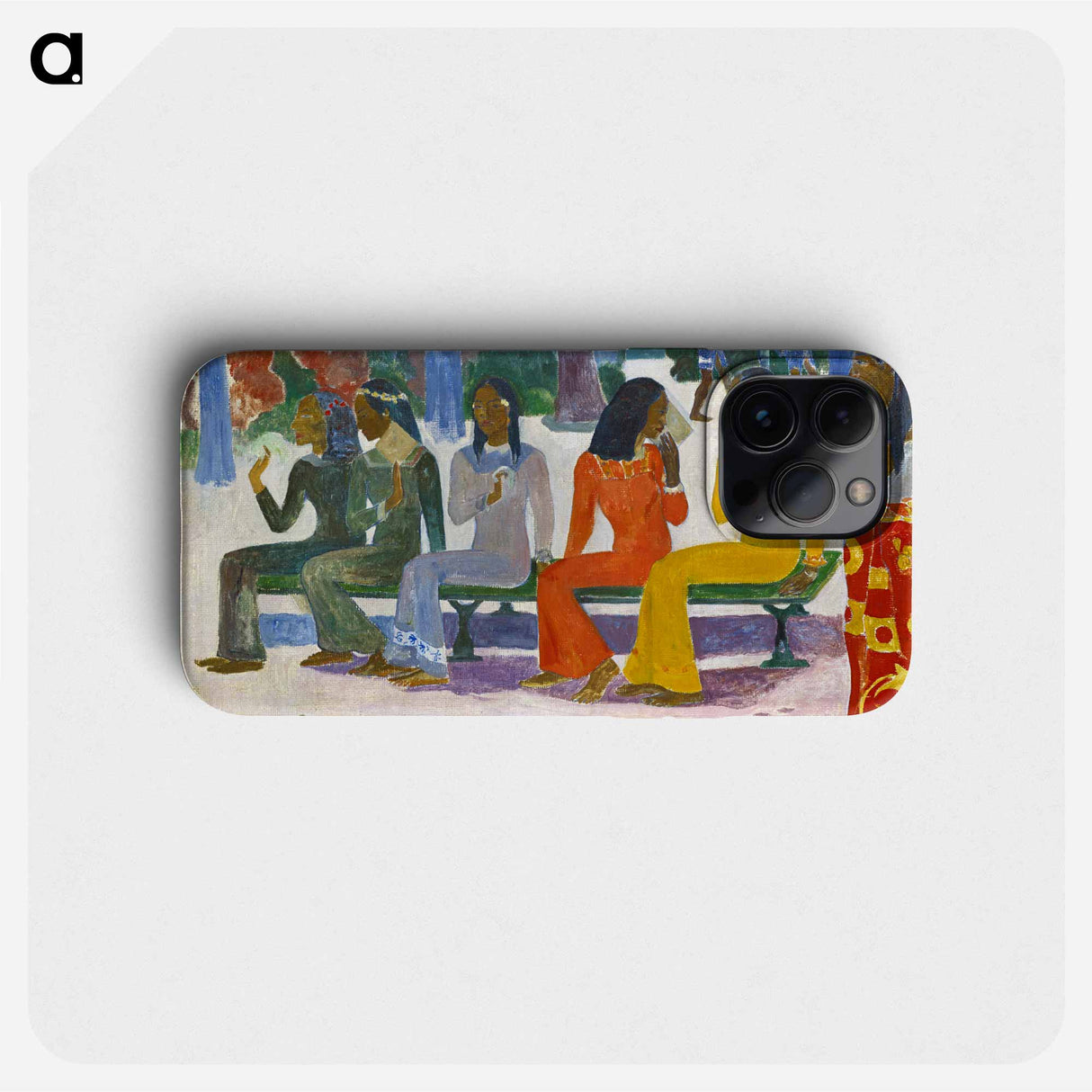 We Shall Not Go to Market Today - Paul Gauguin Phone Case.