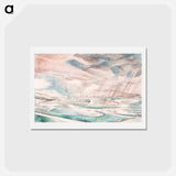 アートポストカード-A rainy day - ポール ナッシュ Postcard.