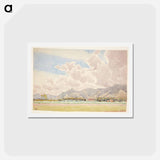 アートポストカード-Italian Landscape
 - ピーター ハンセン Postcard.