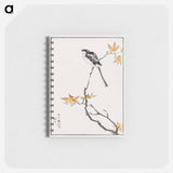 アートメモ帳-Japanese Long-tailed Tit and Maple Tree
 - 鳥類図鑑 Memo.