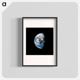 アートポスター-Earth Viewed from Space
 - 地球 Poster.