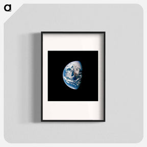 アートポスター-Earth Viewed from Space
 - 地球 Poster.