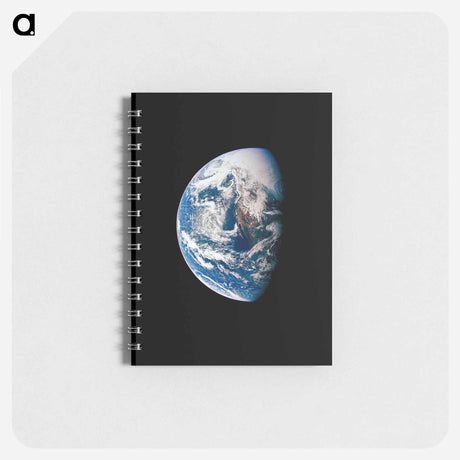 アートメモ帳-Earth Viewed from Space
 - 地球 Memo.