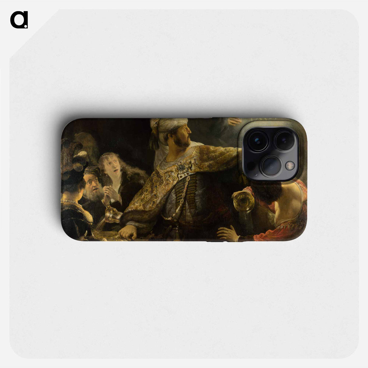 Belshazzar's Feast - レンブラント ファン レイン Phone Case.