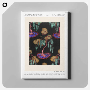 Oriental Tree Pochoir
 - サマルカンデ Canvas.