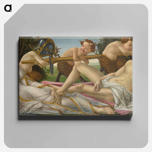 Mars and Venus - サンドロ ボッティチェッリ Canvas.