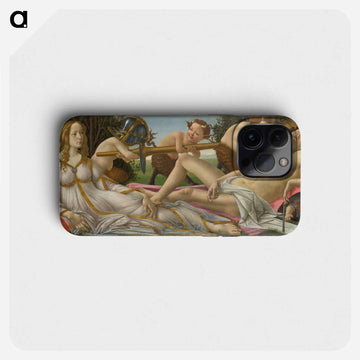 Mars and Venus - Sandro Botticelli Phone Case.