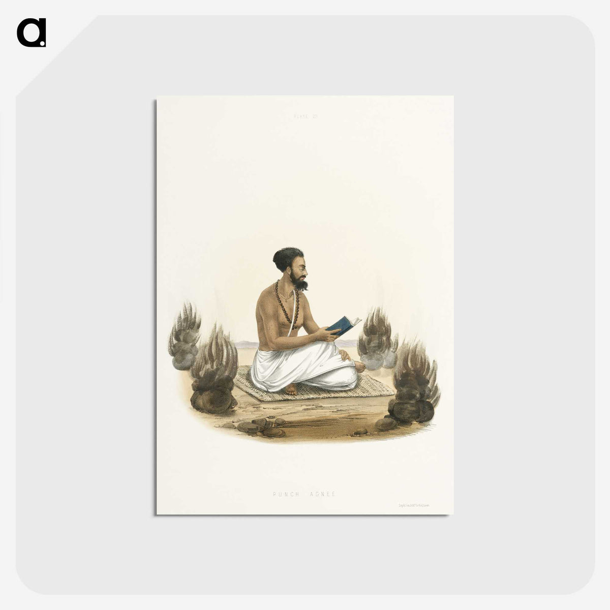 1-7_The-Daily-Prayers-of-the-Brahmins_postcard
