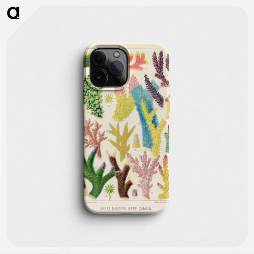 Great Barrier Reef Corals - オーストラリアのグレートバリアリーフ Phone Case.