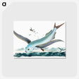 1-7_The-Natural-History-of-British-Fishes_postcard