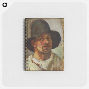 アートメモ帳-Self portrait with hat - テオ ファン ドゥースブルフ Memo.