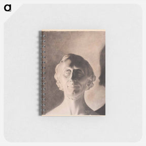アートメモ帳-H. W. Bissen's portrait bust of H.C. Andersen - ヴィルヘルム ハンマースホイ Memo.
