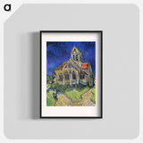 The Church at Auvers - Vincent van Gogh Poster.