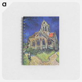 アートメモ帳-The Church at Auvers - フィンセント ファン ゴッホ Memo.
