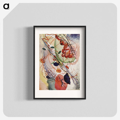 Aquarell - ワシリー カンディンスキー Poster.