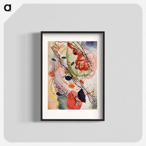 アートポスター-Aquarell - ワシリー カンディンスキー Poster.