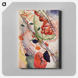 Aquarell - Wassily Kandinsky Canvas.