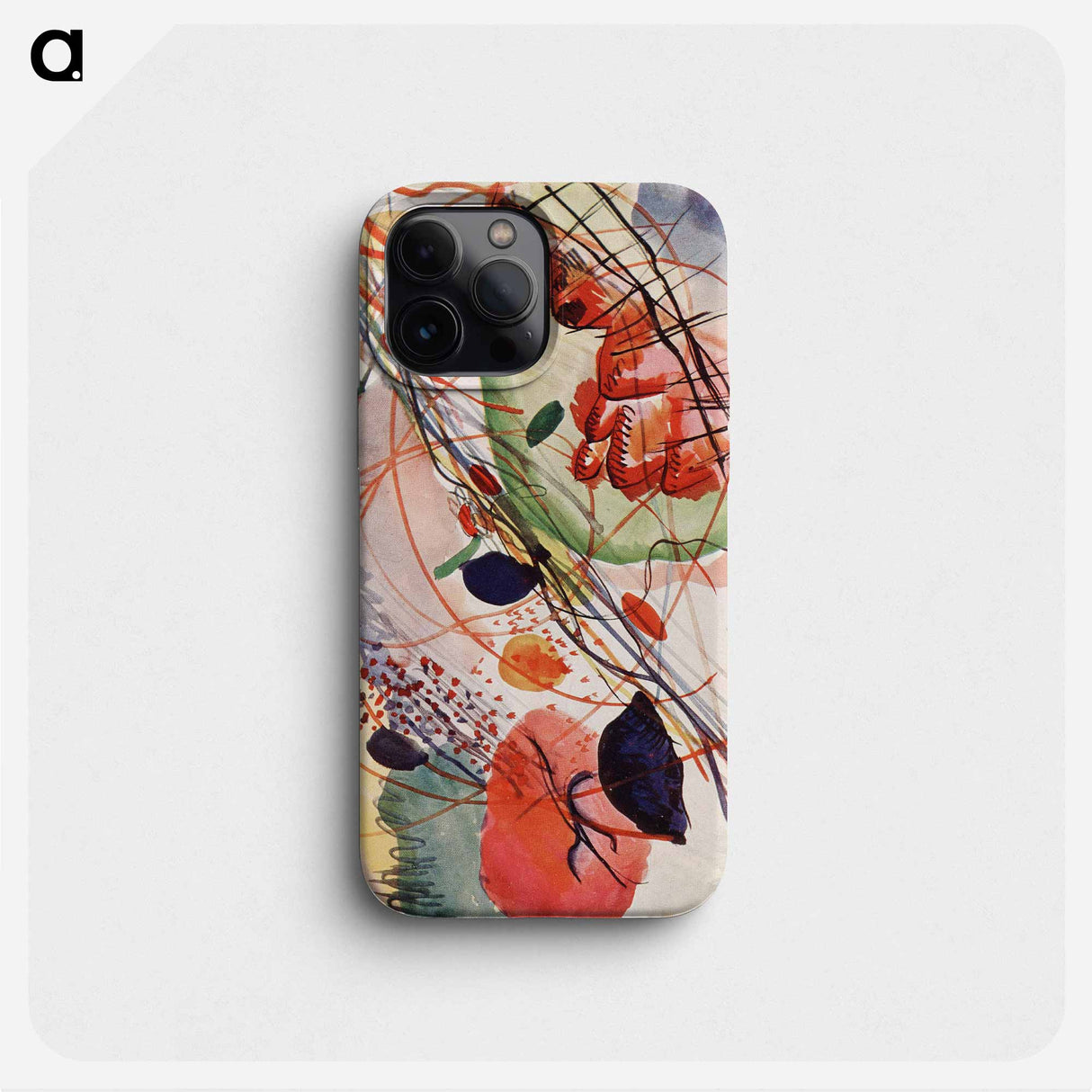 Aquarell - Wassily Kandinsky Phone Case.