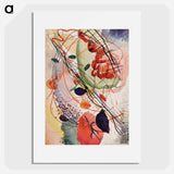 Aquarell - Wassily Kandinsky Poster.