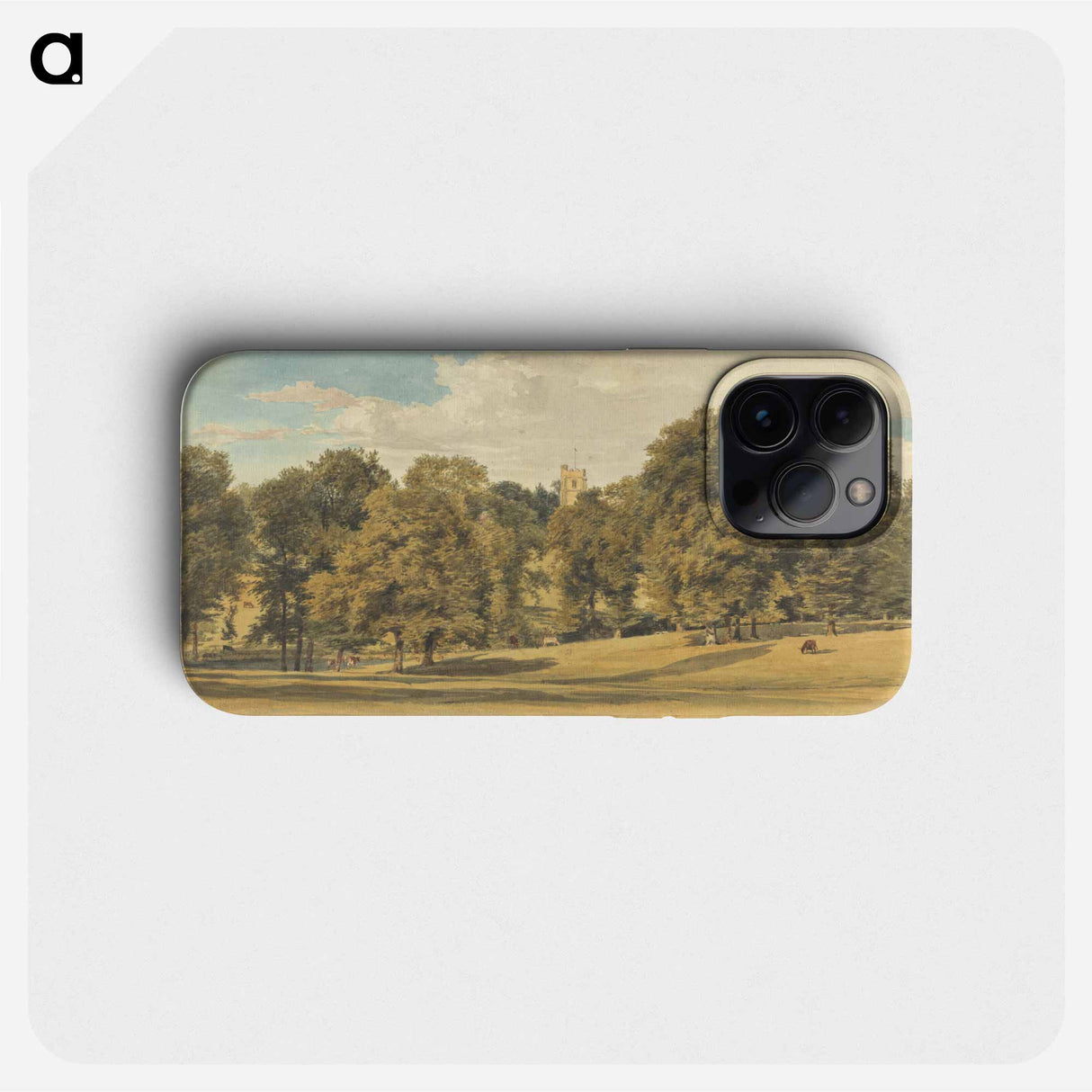 Bushey Church from the South West - ウィリアム ヘンリー ハント Phone Case.