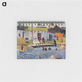 アートメモ帳-The Bathing Hour - ウィリアム ジェームス グラッケンズ Memo.