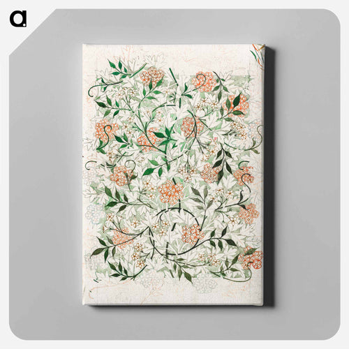 Jasmine - ウィリアム モリス Canvas.