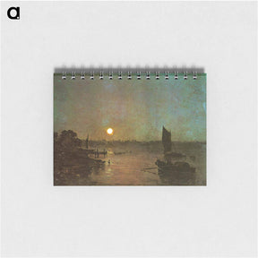 アートメモ帳-Moonlight, A Study at Millbank - ウィリアム ターナー Memo.
