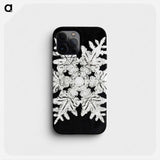 Wilson Bentley's Snowflake 990 - ウィルソン ベントレー Phone Case.