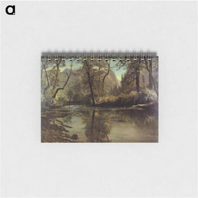 アートメモ帳-Yosemite Valley, California - アルバート ビアスタット Memo.