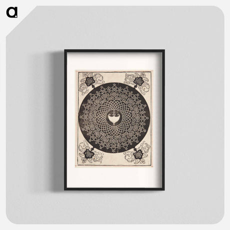 アートポスター-Knob with heart-shaped center - アルブレヒト デューラー Poster.