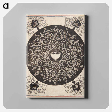 アートパネル-Knob with heart-shaped center - アルブレヒト デューラー Canvas.