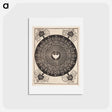 アートポストカード-Knob with heart-shaped center - アルブレヒト デューラー Postcard.
