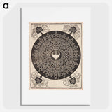 アートポスター-Knob with heart-shaped center - アルブレヒト デューラー Poster.