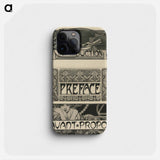 Untitled - Alphonse Mucha Phone Case.