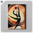 アートパネル-Acrobatic Dancer
 - バーンズ・コレクション Canvas.