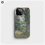 Chataigniers in Osny - Camille Pissarro Phone Case.