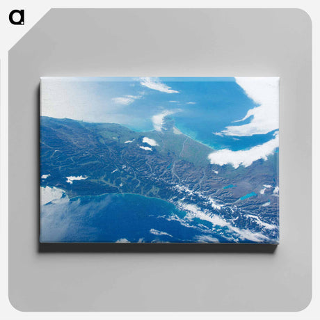 アートパネル-Earth Observation from the International Space Station
 - 上空からの地球 Canvas.