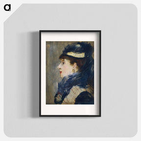 アートポスター-Portrait of a Lady - エドゥアール マネ Poster.