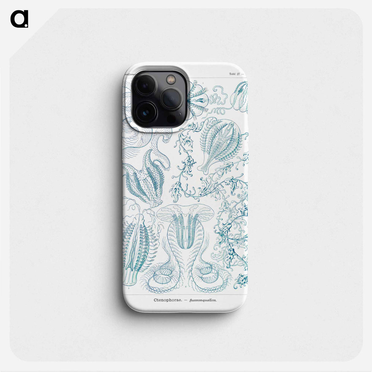 Ctenophorae–Kammquallen - エルンスト ヘッケル Phone Case.