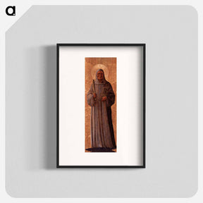アートポスター-St. Bernard of Clairvaux - フラ アンジェリコ Poster.