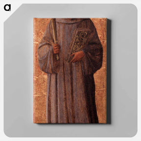 アートパネル-St. Bernard of Clairvaux - フラ アンジェリコ Canvas.