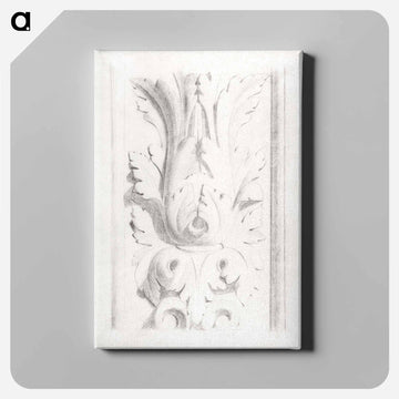 Architectural Motifs: Double Acanthus Fleuron - ジョルジュ スーラ Canvas.