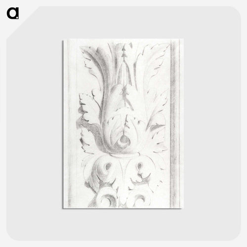 Architectural Motifs: Double Acanthus Fleuron - ジョルジュ スーラ Postcard.