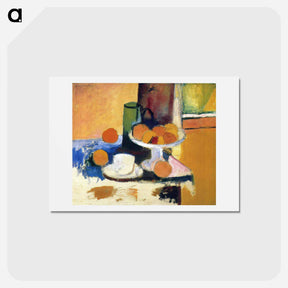 アートポストカード-Still Life with Oranges II - アンリ マティス Postcard.