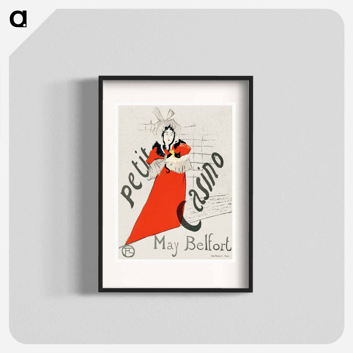 May Belfort - Henri de Toulouse-Lautrec Poster.