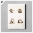 アートパネル-Egyptian Art Fragments
 - エジプト美術史 Canvas.