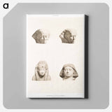アートパネル-Egyptian Art Fragments
 - エジプト美術史 Canvas.
