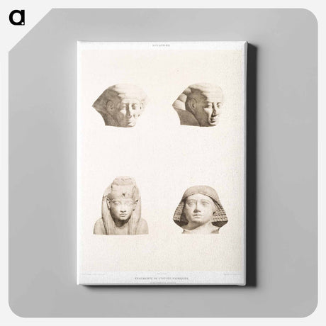 アートパネル-Egyptian Art Fragments
 - エジプト美術史 Canvas.